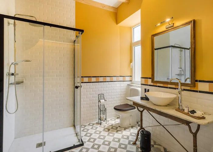 ホテル Palacete Do Guerreiro Charme & オリヴェイラ・ド・オスピタル